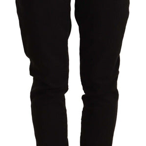 Dolce & Gabbana Elegant Slim-Fit Black Skinny Jeans