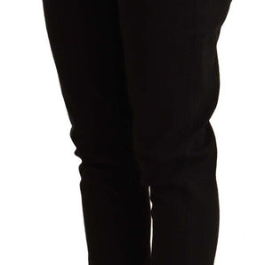 Dolce &amp; Gabbana Elegant Slim-Fit Black Skinny Jeans