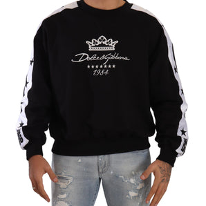 Dolce & Gabbana Elegant Crown 1984 Crewneck Sweater