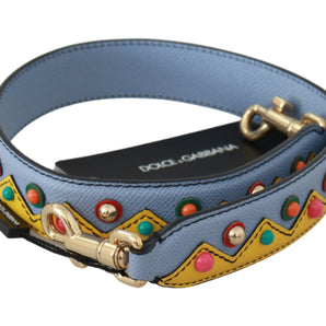 Dolce &amp; Gabbana Multicolor Leather Shoulder Strap Accessory