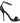 Dolce & Gabbana Black Ostrich Ankle Strap Heels Sandals Shoes
