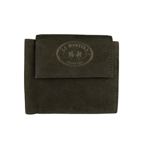 La Martina Elegant Black Leather Wallet for Men La Martina 