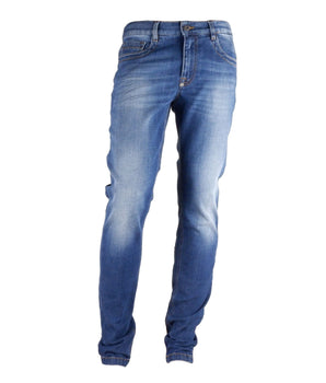 Bikkembergs Sleek Dark Blue Regular Fit Jeans Bikkembergs 