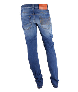 Bikkembergs Sleek Dark Blue Regular Fit Jeans Bikkembergs 