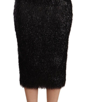 Masha Ma Elegante falda midi de tubo de cintura alta