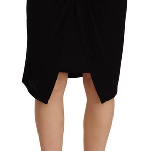 PLEIN SUD Elegant High Waist Pencil Cut Skirt