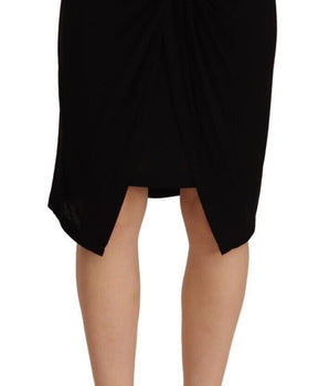 PLEIN SUD Falda elegante con corte de lápiz y cintura alta