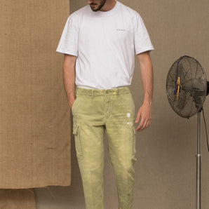 Don The Fuller Green Cotton Jeans &amp; Pant