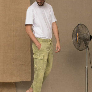 Don The Fuller Green Cotton Jeans &amp; Pant