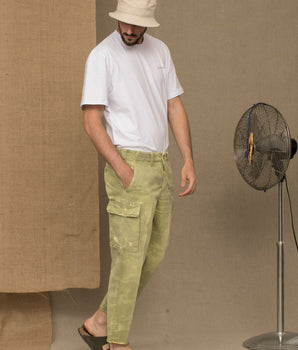 Don The Fuller Green Cotton Men Jeans