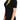 Dolce & Gabbana Elegant Black Silk Floral Polo Top Dolce & Gabbana