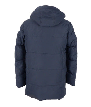 Emilio Romanelli Sleek Blue Men's Hooded Jacket