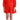 Fyodor Golan Radiant Red Linen Blend Artisan Dress