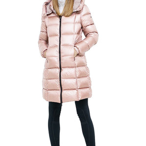 Refrigiwear Pink Nylon Jackets &amp; Coat