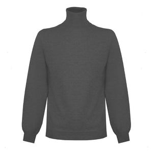 Malo Gray Cashmere Men Sweater