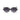 Frankie Morello Black Acetate Women Sunglass