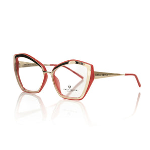 Frankie Morello Red Acetate Women Frame