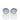 Frankie Morello White Acetate Women's Sunglass