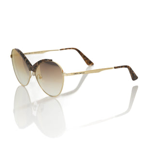 Frankie Morello Beige Metálico Mujer Gafas De Sol