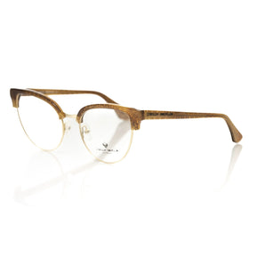 Frankie Morello Brown Metallic Fiber Women Frame