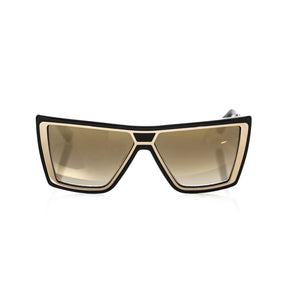 Frankie Morello Black Acetate Women's Sunglass