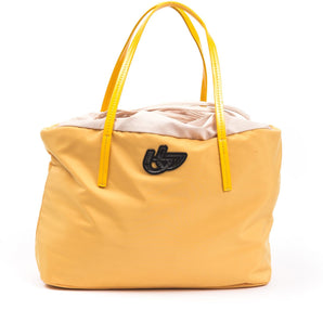 BYBLOS Yellow Polyester Women Handbag