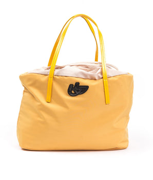 BYBLOS Yellow Polyester Women Shoulder Bag