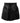 Dolce &amp; Gabbana Black Lambskin Feminino Short