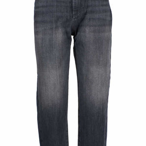 Yes Zee "Black Cotton Women High-Waisted Jean"