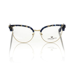 Frankie Morello Blue Metallic Fiber Women Frame