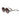 Frankie Morello Black Acetate Women's Sunglass