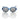 Frankie Morello Blue Acetate Women Sunglass