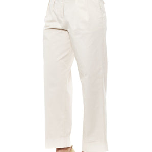 Peserico Beige Wide Palazzo Pants