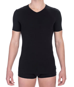 Bikkembergs Black Cotton Men T-Shirt