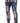 Dolce & Gabbana Blue Pink Tie Dye Cotton Skinny Denim Jeans