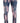 Dolce & Gabbana Blue Pink Tie Dye Cotton Skinny Denim Jeans