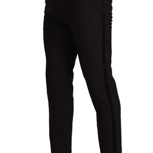 Dolce &amp; Gabbana Elegant Skinny Tuxedo Trousers