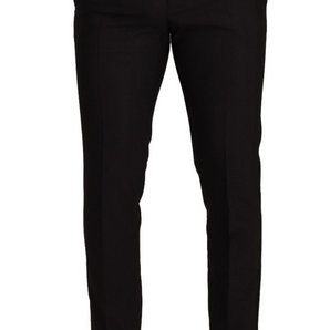 Dolce &amp; Gabbana Pantalones de esmoquin ajustados elegantes