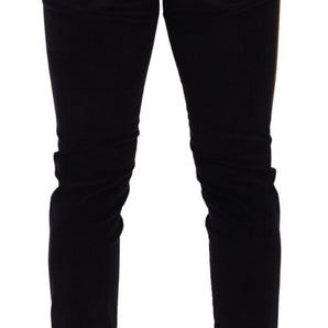 Dolce &amp; Gabbana Elegant Slim Fit Denim for the Modern Man