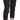 John Galliano Chic Black Mid Waist Cropped Jeans