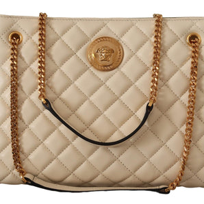 Versace Elegante bolso tote de napa acolchado