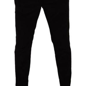 Dolce & Gabbana Elegant Slim Fit Corduroy Skinny Pants