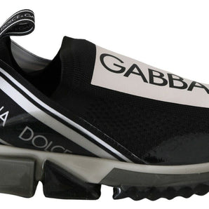 Dolce & Gabbana Dapper Black Casual Sport Sneakers