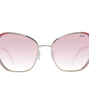 Emilio Pucci Gold Metal Sunglasses