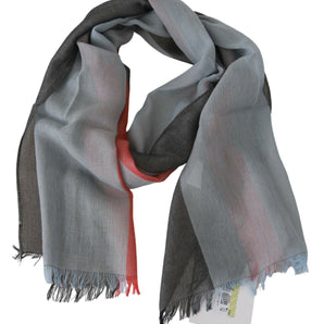 Dolce &amp; Gabbana Elegant Gray Italian Cotton Scarf