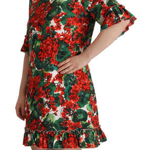 Dolce & Gabbana Floral Mini Enchantment Dress