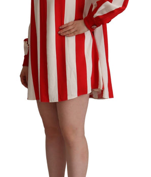 Dolce &amp; Gabbana Minivestido elegante a rayas