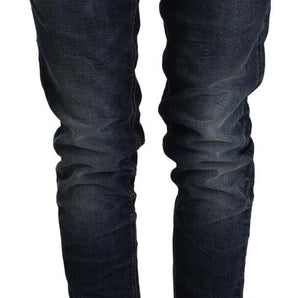 Denim ajustado de cintura baja y corte slim Acht Chic