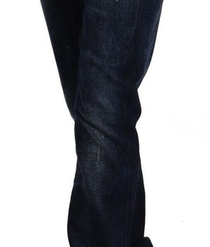 Vaqueros elegantes de talle medio y corte recto de GF Ferre