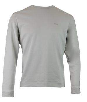 Hugo Boss Elegant Beige Cotton Sweatshirt